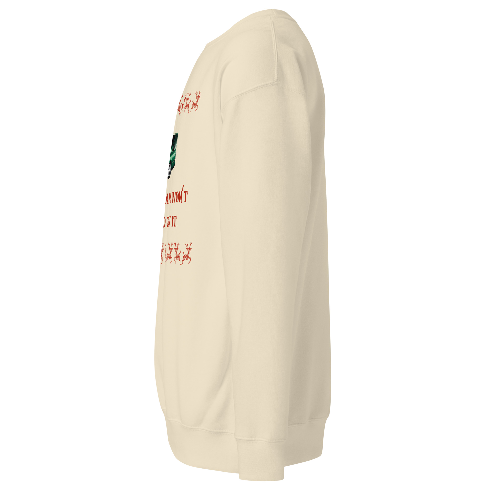 Beeži kampsuni külgvaade vasakult poolt